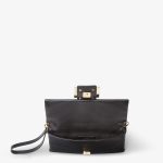 FENDI Mamma Baguette Pouch Black nappa leather clutch - Image 3